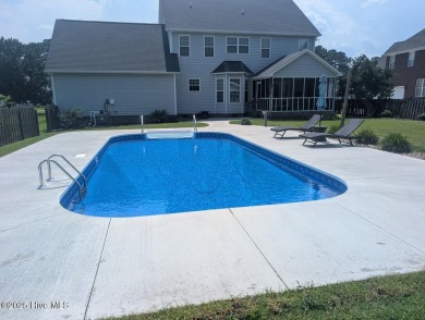 This four bedrooom, two and a half bath has everything you could on Rock Creek Country Club in North Carolina - for sale on GolfHomes.com, golf home, golf lot