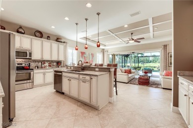 Rarely available, The San Remo, built by WCI, is beautifully on Pelican Preserve Golf Club in Florida - for sale on GolfHomes.com, golf home, golf lot