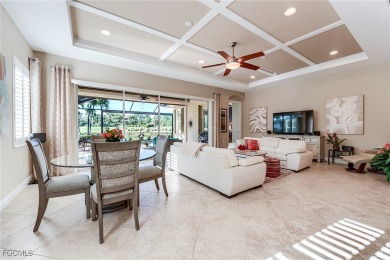 Rarely available, The San Remo, built by WCI, is beautifully on Pelican Preserve Golf Club in Florida - for sale on GolfHomes.com, golf home, golf lot