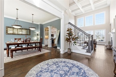 This stunning brick estate in prestigious, gated Laurel Springs on Laurel Springs Golf Club in Georgia - for sale on GolfHomes.com, golf home, golf lot