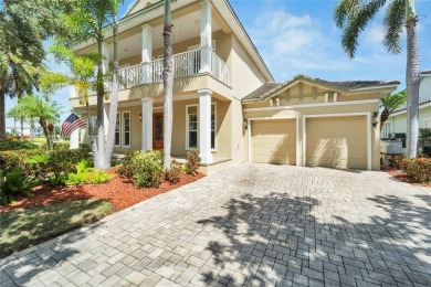 517 MiraBay Blvd | 4 Beds | 4 Baths | 4,089 Sq Ft | Waterfront on Apollo Beach Golf and Sea Club in Florida - for sale on GolfHomes.com, golf home, golf lot