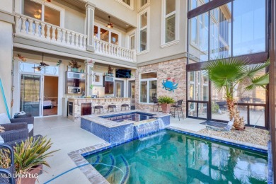5 Bedrooms | 6 Baths | Over 7,500 Sq Ft | Bayou Front | Fully on Diamondhead Country Club in Mississippi - for sale on GolfHomes.com, golf home, golf lot