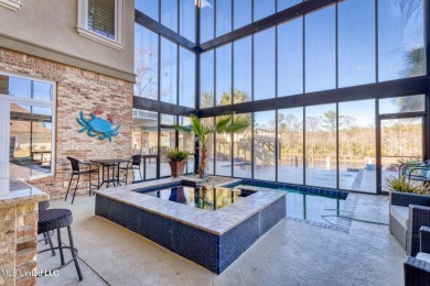 5 Bedrooms | 6 Baths | Over 7,500 Sq Ft | Bayou Front | Fully on Diamondhead Country Club in Mississippi - for sale on GolfHomes.com, golf home, golf lot