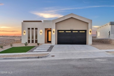 Welcome to 'Sunset Villa' by Castlewood Homes. A Modern on Emerald Springs Golf Course in Texas - for sale on GolfHomes.com, golf home, golf lot