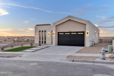 Welcome to 'Sunset Villa' by Castlewood Homes. A Modern on Emerald Springs Golf Course in Texas - for sale on GolfHomes.com, golf home, golf lot