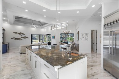 Spectacular Intracoastal Pool Estate with Private Dock & Covered on Grand Haven Golf Club in Florida - for sale on GolfHomes.com, golf home, golf lot