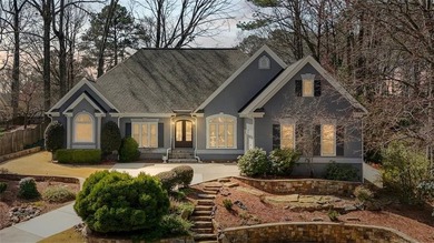 Welcome to 5619 Forkwood Dr- a beautiful and rare ranch home in on Brookstone Golf and Country Club in Georgia - for sale on GolfHomes.com, golf home, golf lot