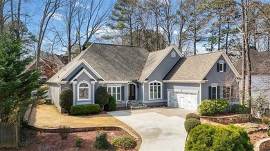 Welcome to 5619 Forkwood Dr- a beautiful and rare ranch home in on Brookstone Golf and Country Club in Georgia - for sale on GolfHomes.com, golf home, golf lot