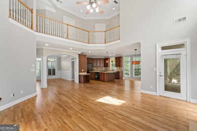 This magnificent 6-bedroom, 5.5-bathroom home in McDonough, GA on Eagles Landing Country Club in Georgia - for sale on GolfHomes.com, golf home, golf lot