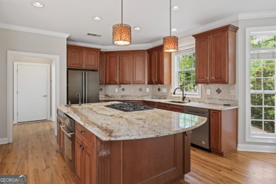 This magnificent 6-bedroom, 5.5-bathroom home in McDonough, GA on Eagles Landing Country Club in Georgia - for sale on GolfHomes.com, golf home, golf lot