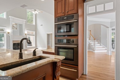 This magnificent 6-bedroom, 5.5-bathroom home in McDonough, GA on Eagles Landing Country Club in Georgia - for sale on GolfHomes.com, golf home, golf lot