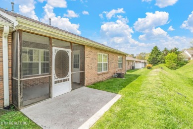 2BR/2BA ONE LEVEL (No Stairs) Brick Ranch End Unit Condo by on Whittle Springs Golf Course in Tennessee - for sale on GolfHomes.com, golf home, golf lot