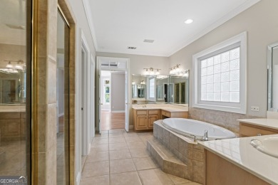 This magnificent 6-bedroom, 5.5-bathroom home in McDonough, GA on Eagles Landing Country Club in Georgia - for sale on GolfHomes.com, golf home, golf lot