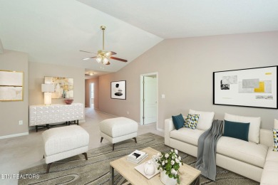 2BR/2BA ONE LEVEL (No Stairs) Brick Ranch End Unit Condo by on Whittle Springs Golf Course in Tennessee - for sale on GolfHomes.com, golf home, golf lot