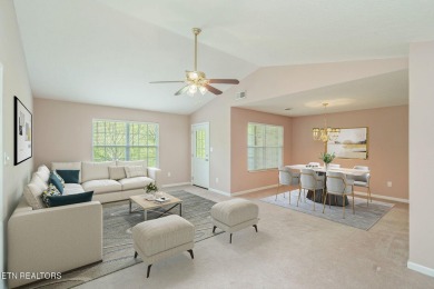 2BR/2BA ONE LEVEL (No Stairs) Brick Ranch End Unit Condo by on Whittle Springs Golf Course in Tennessee - for sale on GolfHomes.com, golf home, golf lot