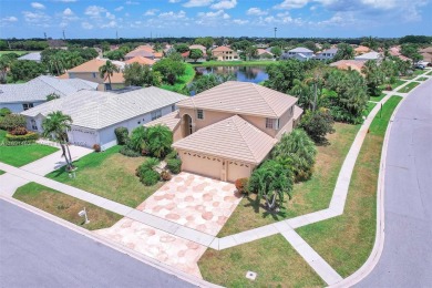 Corner Lot! Beautiful Pool and Lakefront View. Porcelain and on Winston Trails Golf Course in Florida - for sale on GolfHomes.com, golf home, golf lot