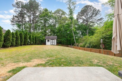 Welcome to this beautifully maintained 4-bedroom, 3.5-bath home on Heritage Golf Club in North Carolina - for sale on GolfHomes.com, golf home, golf lot