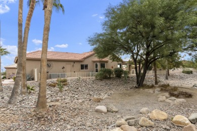 Nestled in a vibrant gated active adult community, this stunning on Palo Verde Golf and Country Club in Arizona - for sale on GolfHomes.com, golf home, golf lot