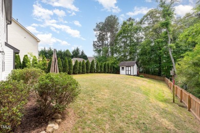 Welcome to this beautifully maintained 4-bedroom, 3.5-bath home on Heritage Golf Club in North Carolina - for sale on GolfHomes.com, golf home, golf lot