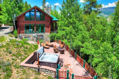 This log home comes fully furnished and is a true mountain on Raven Golf Club At Three Peaks in Colorado - for sale on GolfHomes.com, golf home, golf lot