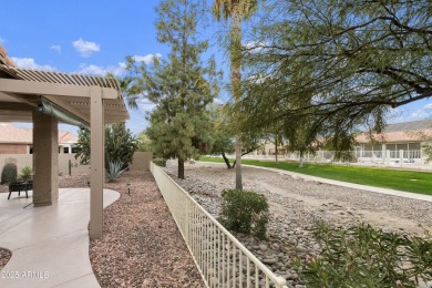 Nestled in a vibrant gated active adult community, this stunning on Palo Verde Golf and Country Club in Arizona - for sale on GolfHomes.com, golf home, golf lot