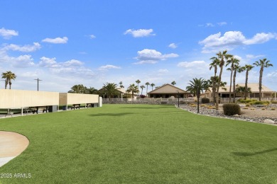 Nestled in a vibrant gated active adult community, this stunning on Palo Verde Golf and Country Club in Arizona - for sale on GolfHomes.com, golf home, golf lot