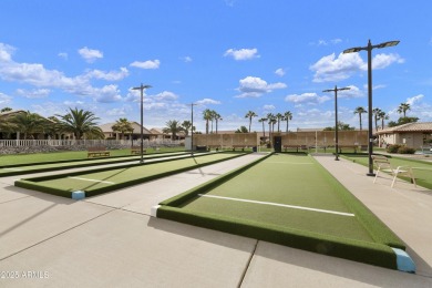 Nestled in a vibrant gated active adult community, this stunning on Palo Verde Golf and Country Club in Arizona - for sale on GolfHomes.com, golf home, golf lot