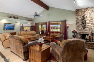 This Casa Del Rio is truly one-of-a-kind--no cookie cutter here! on Rio Verde Country Club - Quail Run in Arizona - for sale on GolfHomes.com, golf home, golf lot