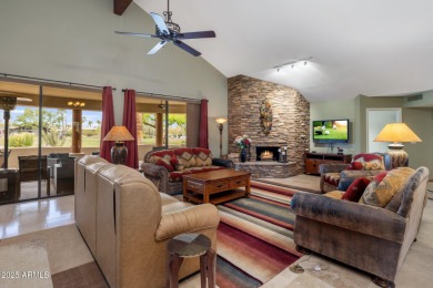 This Casa Del Rio is truly one-of-a-kind--no cookie cutter here! on Rio Verde Country Club - Quail Run in Arizona - for sale on GolfHomes.com, golf home, golf lot