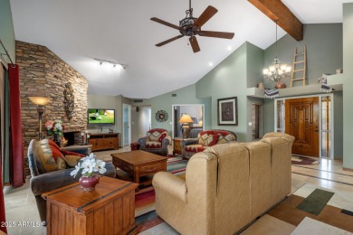 This Casa Del Rio is truly one-of-a-kind--no cookie cutter here! on Rio Verde Country Club - Quail Run in Arizona - for sale on GolfHomes.com, golf home, golf lot