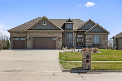 Stunning Home with Breathtaking Golf Course Views! Nestled on a on Otter Creek Golf Course in Iowa - for sale on GolfHomes.com, golf home, golf lot