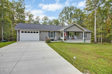 This stunning low-maintenance home is less than 3 years old and on Lake Tansi Village Country Club in Tennessee - for sale on GolfHomes.com, golf home, golf lot