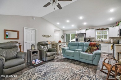This stunning low-maintenance home is less than 3 years old and on Lake Tansi Village Country Club in Tennessee - for sale on GolfHomes.com, golf home, golf lot