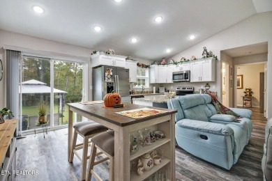 This stunning low-maintenance home is less than 3 years old and on Lake Tansi Village Country Club in Tennessee - for sale on GolfHomes.com, golf home, golf lot