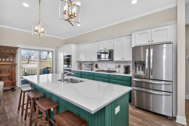 This stunning, newly built ranch in ever popular Cherry Blossom on Cherry Blossom Golf and Country Club in Kentucky - for sale on GolfHomes.com, golf home, golf lot