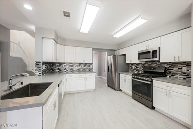 Step into this stunning 2-story 4 bedroom, 3 bath home offering on Los Prados Golf Course in Nevada - for sale on GolfHomes.com, golf home, golf lot