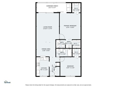 Beautiful & Bright 2-Bedroom, 2-Bath Condo with Serene Canal on Inverrary Country Club in Florida - for sale on GolfHomes.com, golf home, golf lot