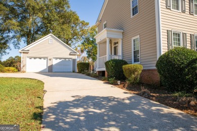 Stunning Home with Golf Course Views, Spacious Backyard, and on Canongate On White Oak Golf Course in Georgia - for sale on GolfHomes.com, golf home, golf lot