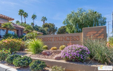 This stunning 2 bed, 2 bath, 984 SqFt private corner unit condo on Desert Princess Country Club in California - for sale on GolfHomes.com, golf home, golf lot