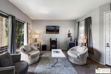 This stunning 2 bed, 2 bath, 984 SqFt private corner unit condo on Desert Princess Country Club in California - for sale on GolfHomes.com, golf home, golf lot