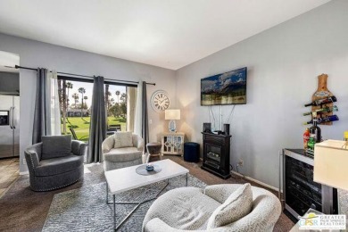 This stunning 2 bed, 2 bath, 984 SqFt private corner unit condo on Desert Princess Country Club in California - for sale on GolfHomes.com, golf home, golf lot