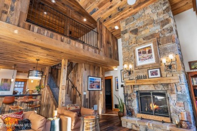 Nestled within the Idaho Club, this modern rustic lodge home is on The Idaho Club in Idaho - for sale on GolfHomes.com, golf home, golf lot