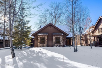 Nestled within the Idaho Club, this modern rustic lodge home is on The Idaho Club in Idaho - for sale on GolfHomes.com, golf home, golf lot