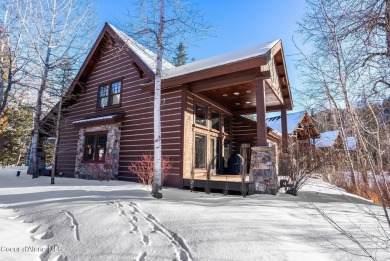 Nestled within the Idaho Club, this modern rustic lodge home is on The Idaho Club in Idaho - for sale on GolfHomes.com, golf home, golf lot