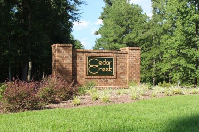 Very quiet cul-de-sac location backing up to permanent on The Golf Club At Cedar Creek in South Carolina - for sale on GolfHomes.com, golf home, golf lot