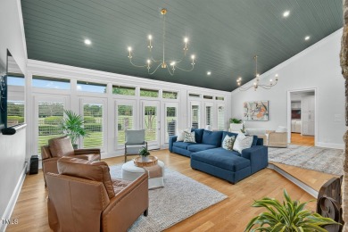 Stunning, updated one-level home on one of the finest lots on on Croasdaile Country Club in North Carolina - for sale on GolfHomes.com, golf home, golf lot