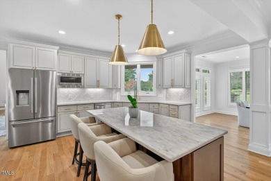 Stunning, updated one-level home on one of the finest lots on on Croasdaile Country Club in North Carolina - for sale on GolfHomes.com, golf home, golf lot