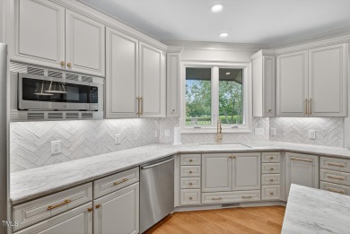 Stunning, updated one-level home on one of the finest lots on on Croasdaile Country Club in North Carolina - for sale on GolfHomes.com, golf home, golf lot