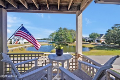 Spectacular townhouse with incredible water views of the on Lockwood Folly Country Club in North Carolina - for sale on GolfHomes.com, golf home, golf lot