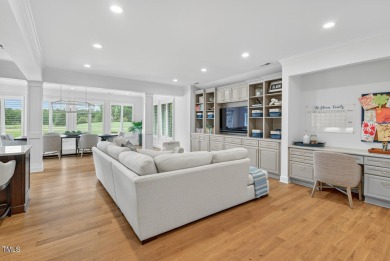Stunning, updated one-level home on one of the finest lots on on Croasdaile Country Club in North Carolina - for sale on GolfHomes.com, golf home, golf lot